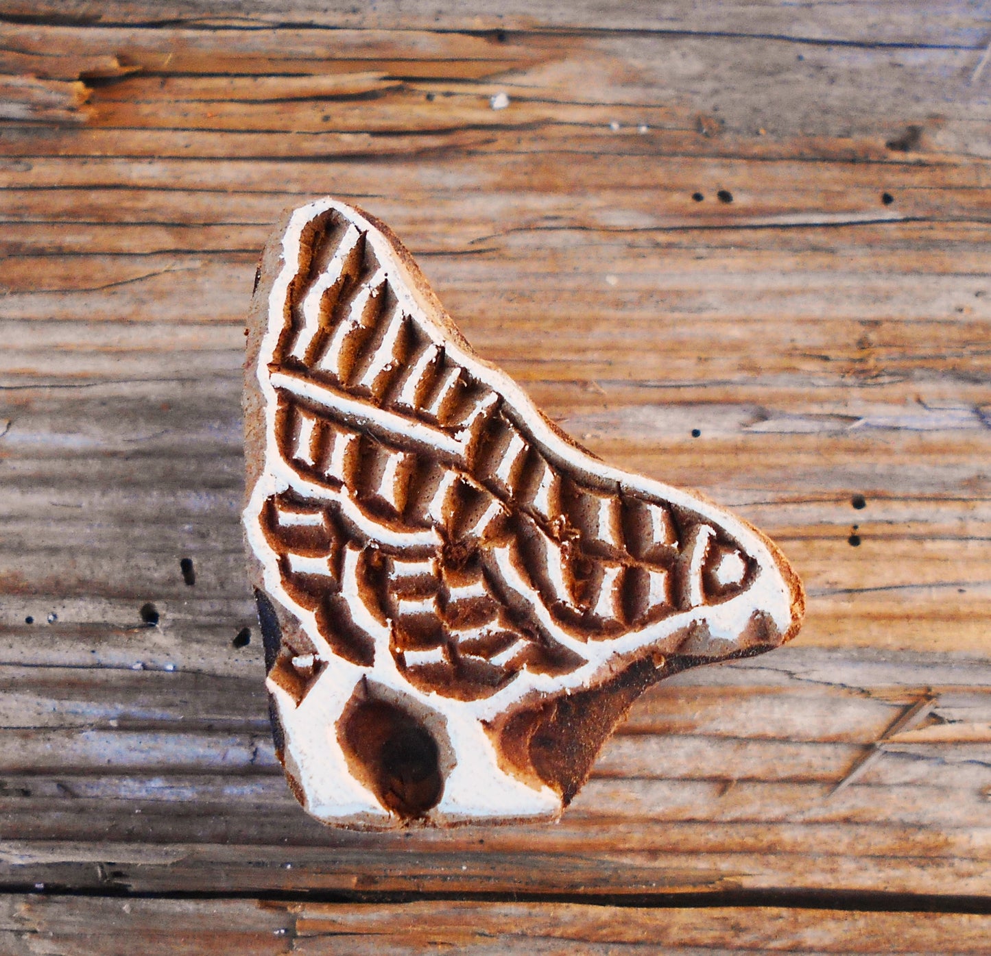 Tierstempel, Stoffdruckstempel, Holzdruckstempel, Blaudruckstempel, Zwerghenne