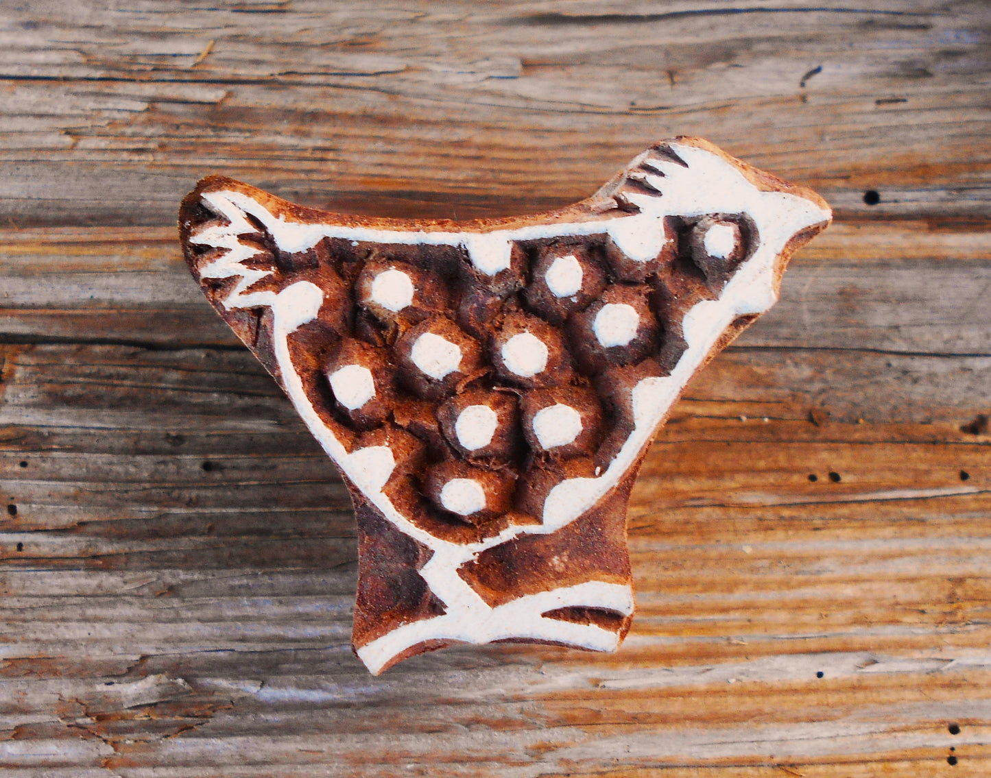 Tierstempel, Stoffdruckstempel, Holzdruckstempel, Blaudruckstempel, Henne