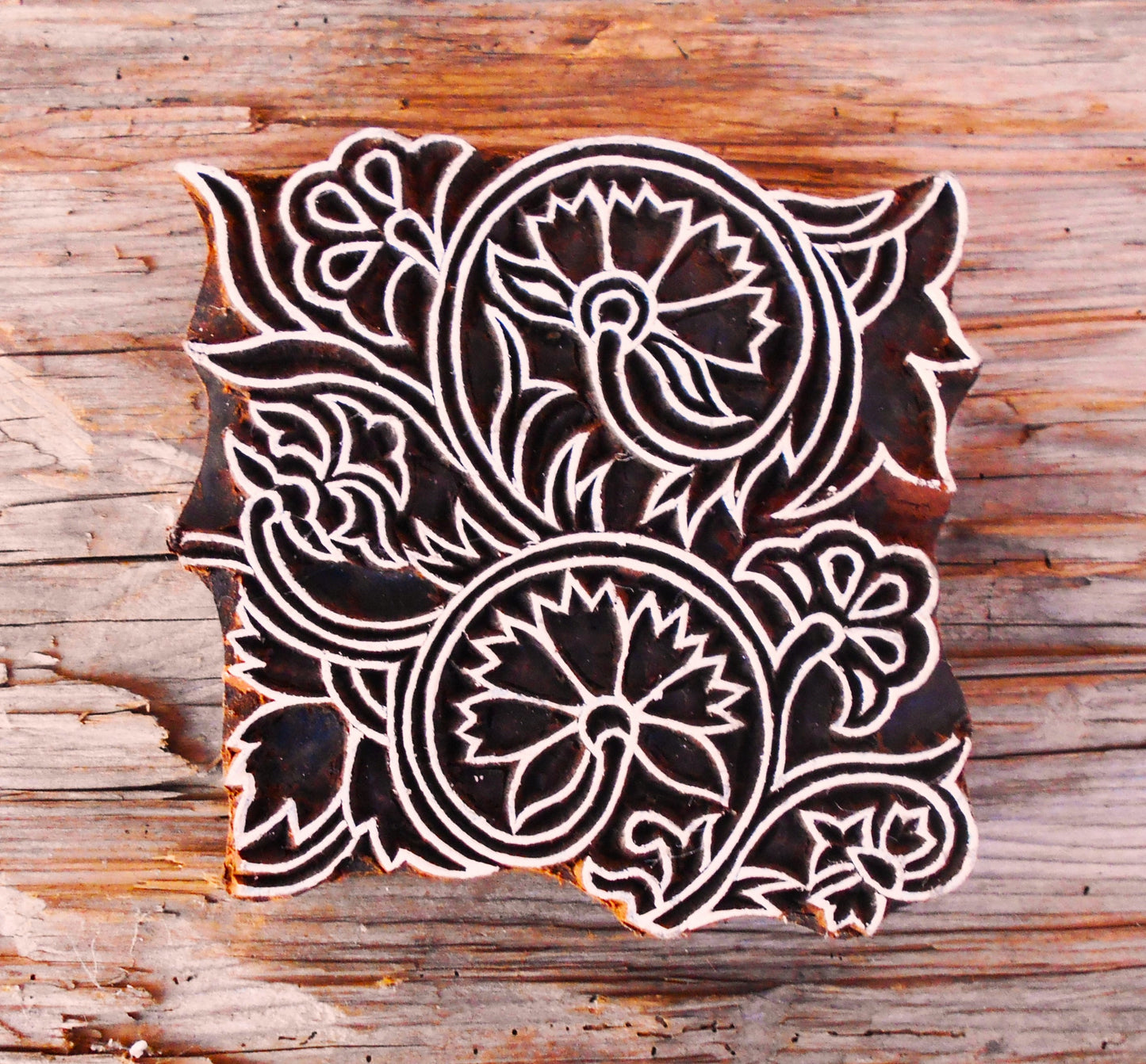 Druckstempel, Holzdruckstempel, Motivstempel, Blaudruckstempel, Stoffdruckstempel