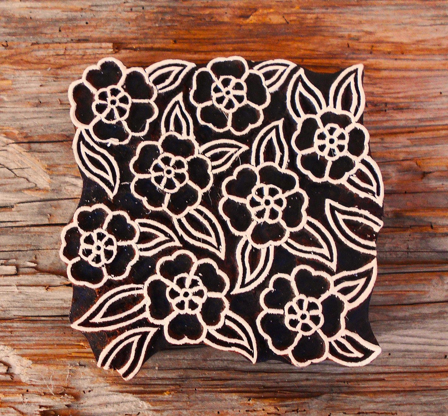 Druckstempel, Holzdruckstempel, Motivstempel, Blaudruckstempel, Stoffdruckstempel