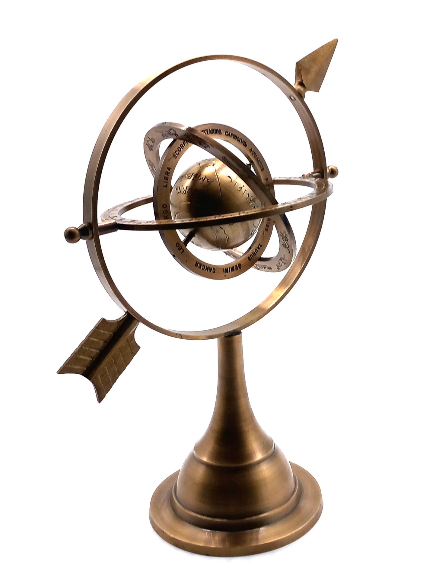 Messing-Figur Armillasphäre