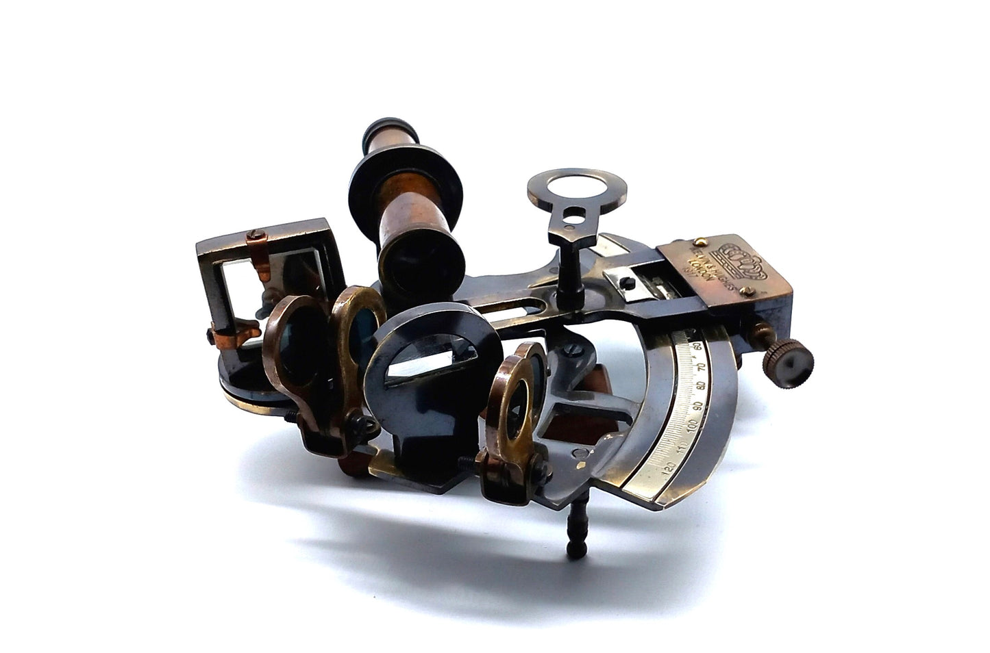 Sextant aus Messing
