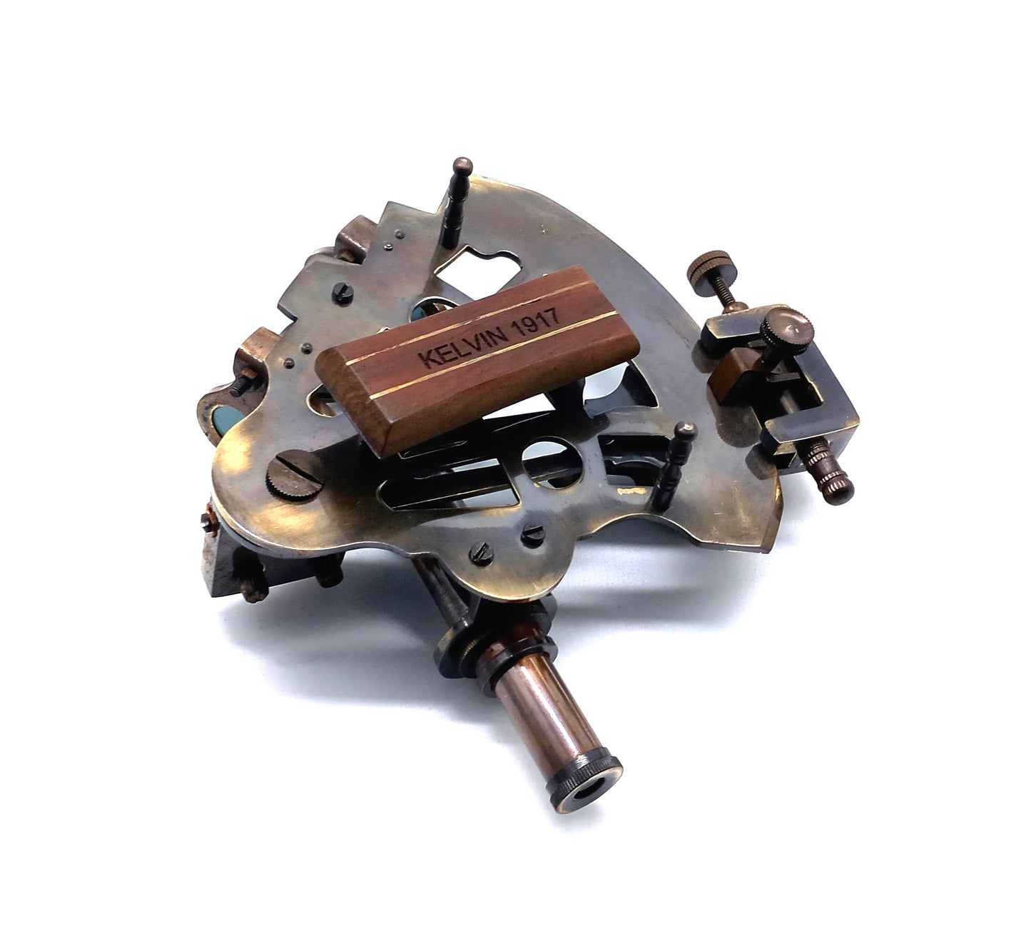 Sextant aus Messing