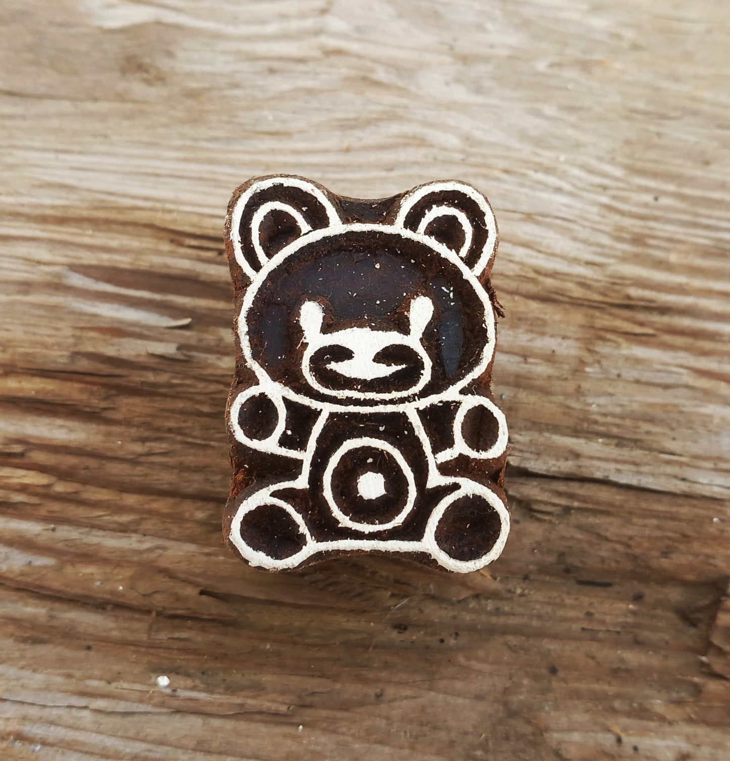 Tierstempel, Stoffdruckstempel, Holzdruckstempel