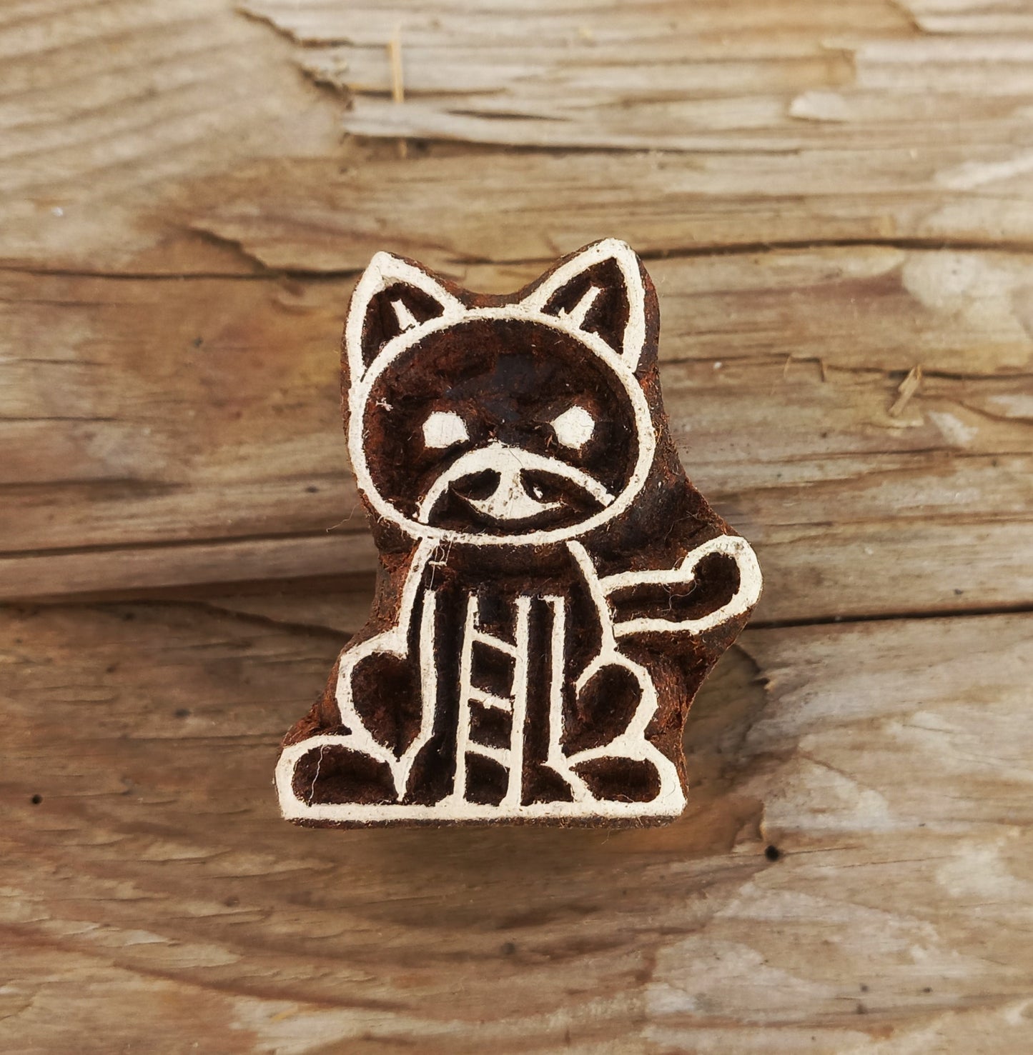 Tierstempel, Stoffdruckstempel, Holzdruckstempel