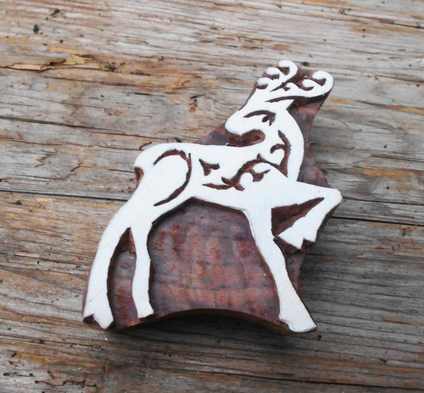 Tierstempel, Stoffdruckstempel, Holzdruckstempel, Blaudruckstempel