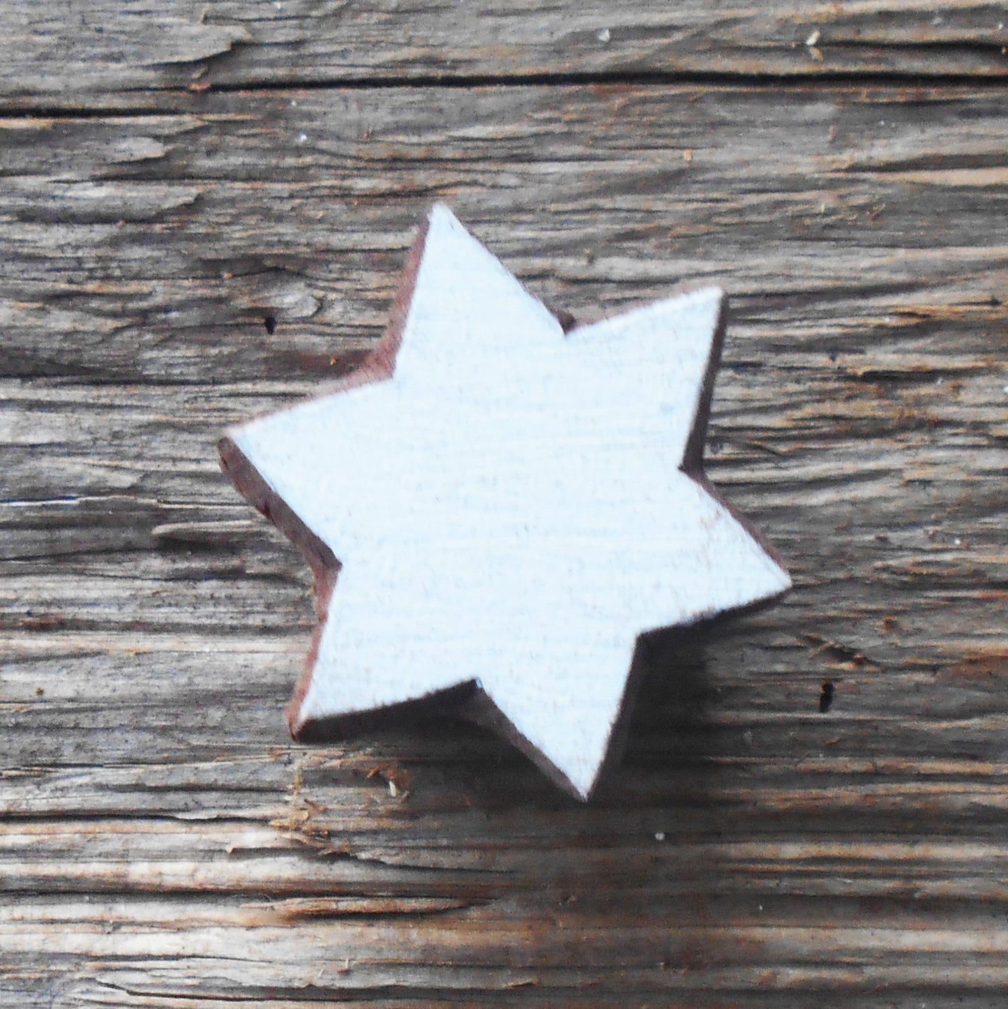 Druckstempel, Holzdruckstempel, Motivstempel, Blaudruckstempel, Stoffdruckstempel-Stern
