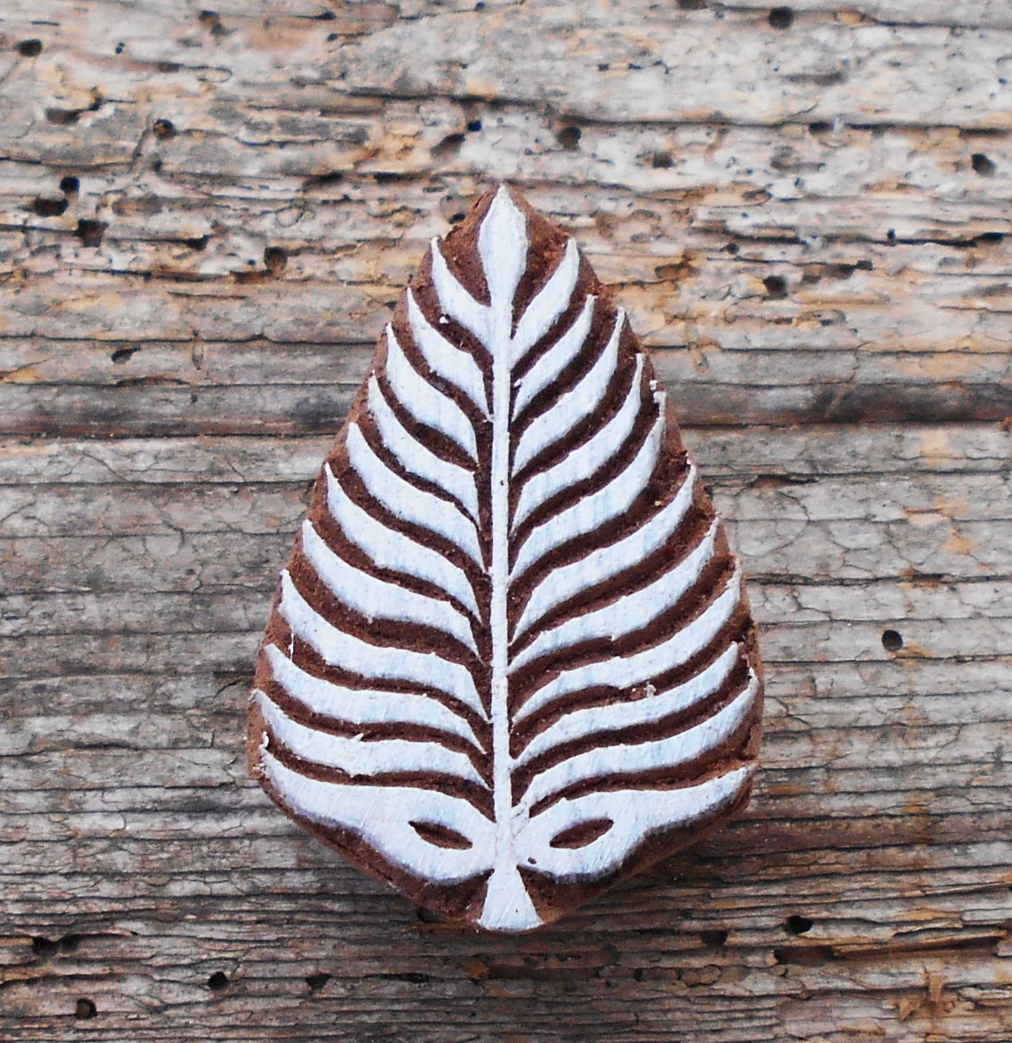 Stoffdruck Stempel, Holzdruckstempel, Motivstempel, Blaudruckstempel, Textildruck-Blatt