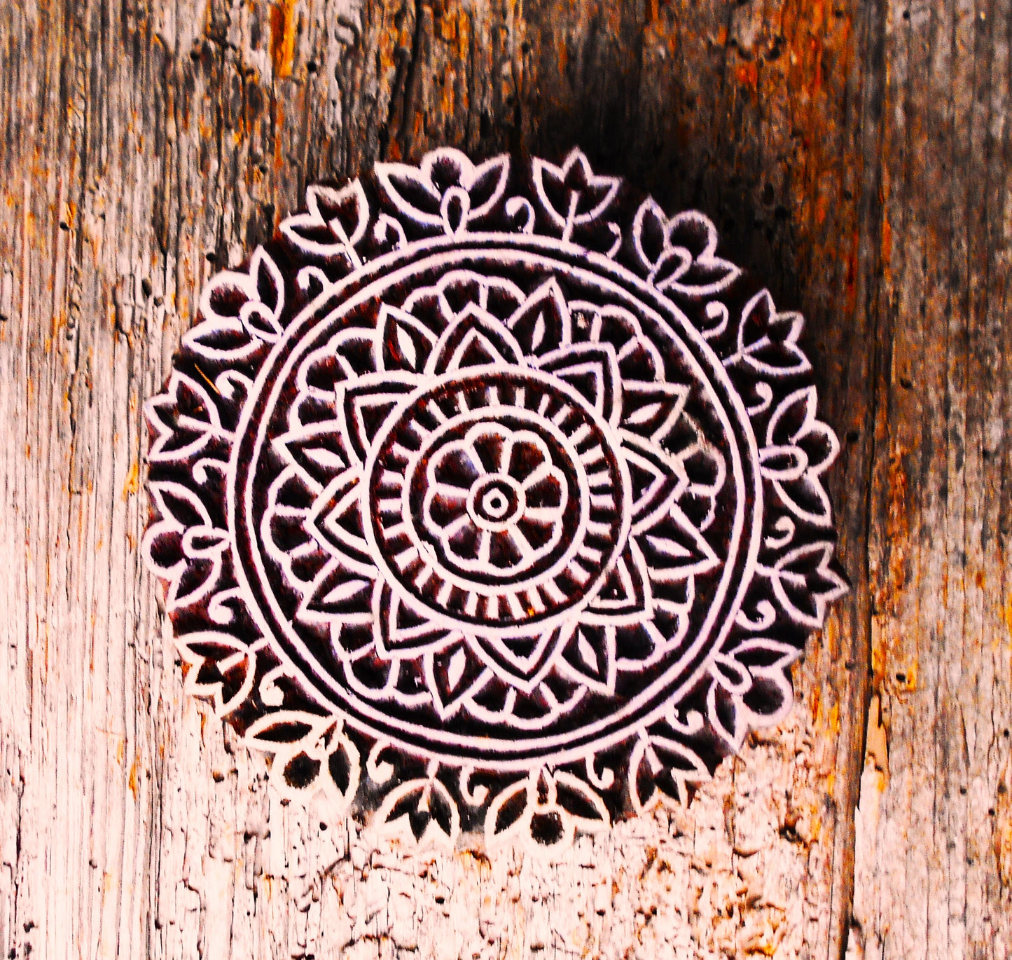 Stoffdruckstempel, Holzdruckstempel, Motivstempel, Blaudruckstempel, Textildruck