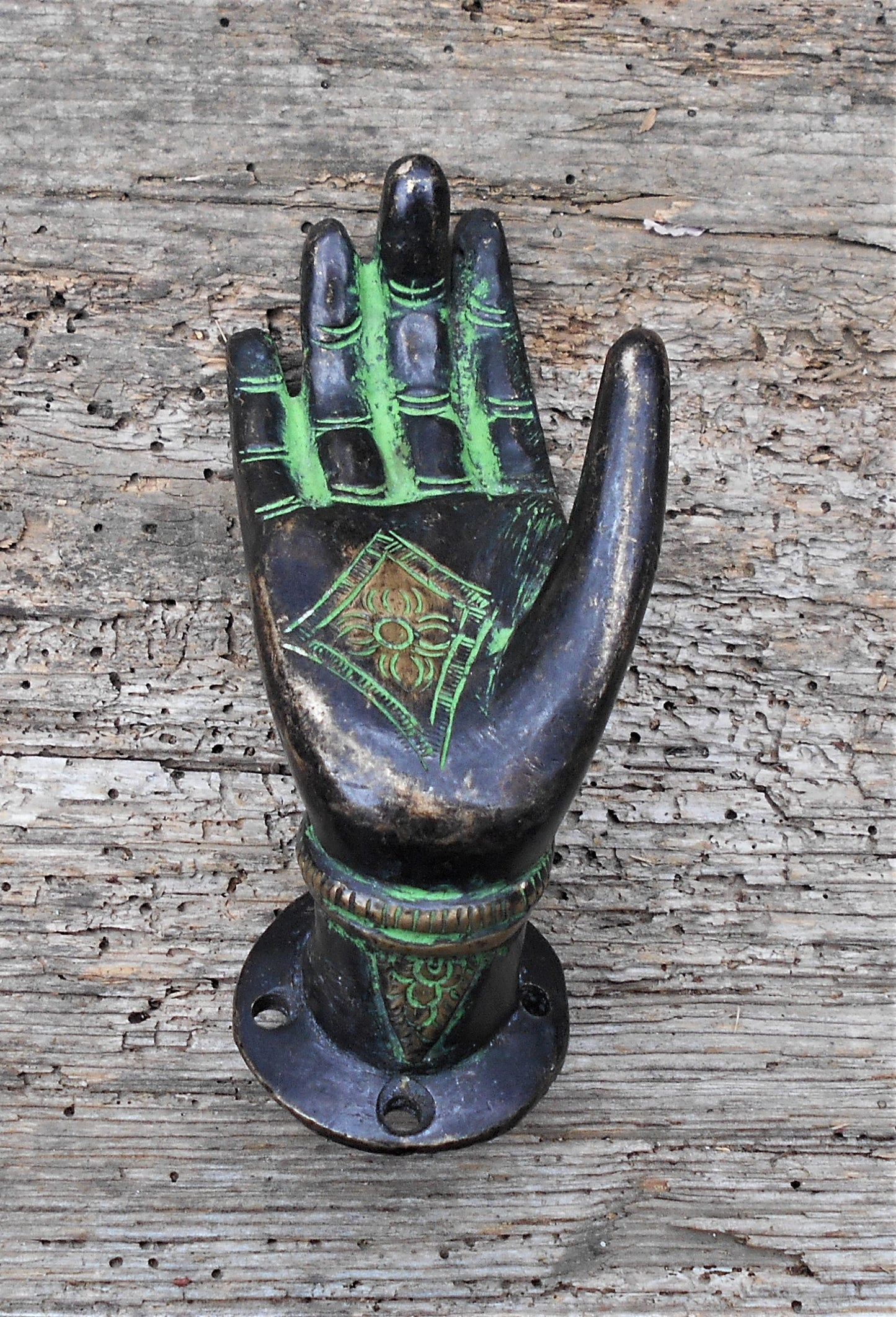 Messinggriff, Schubladengriff, Möbelgriff, Hand