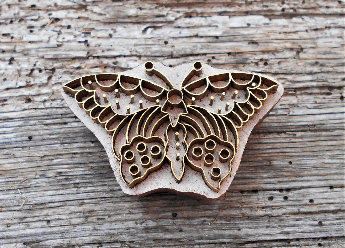 Metallstempel, Leinenstempel, Stoffdruckstempel, Tier