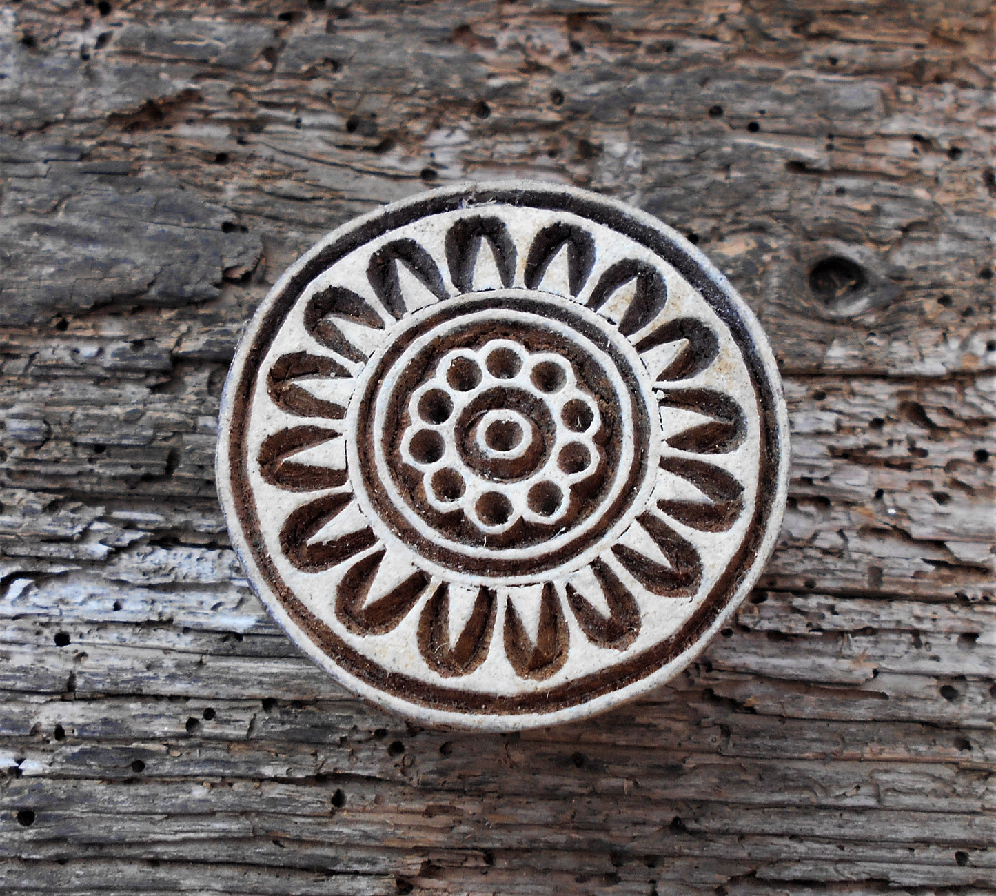 Holzdruckstempel, Stoffdruckstempel, Textilstempel, Motivstempel, Druckstempel