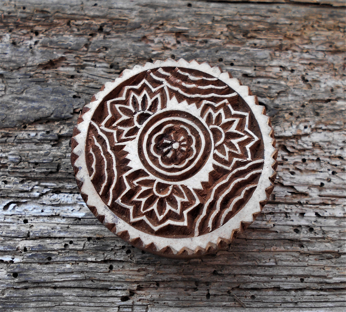 Holzdruckstempel, Stoffdruckstempel, Textilstempel, Motivstempel, Druckstempel