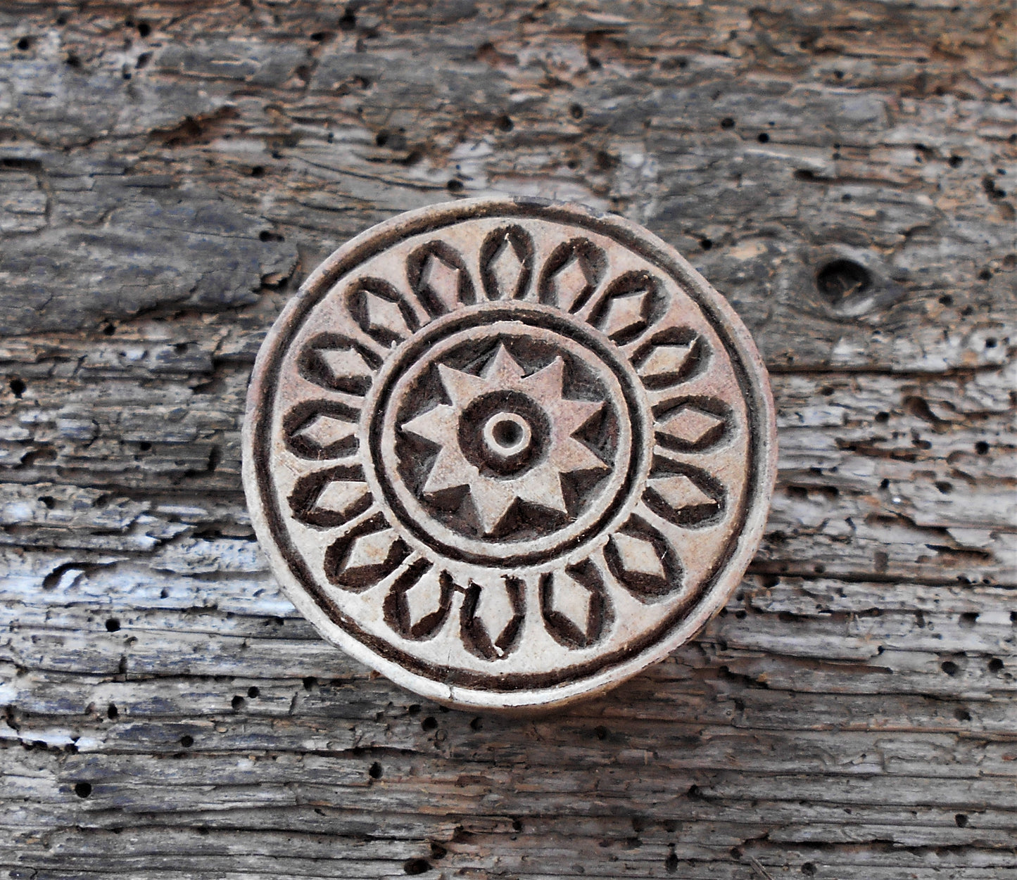 Holzdruckstempel, Stoffdruckstempel, Textilstempel, Motivstempel, Druckstempel