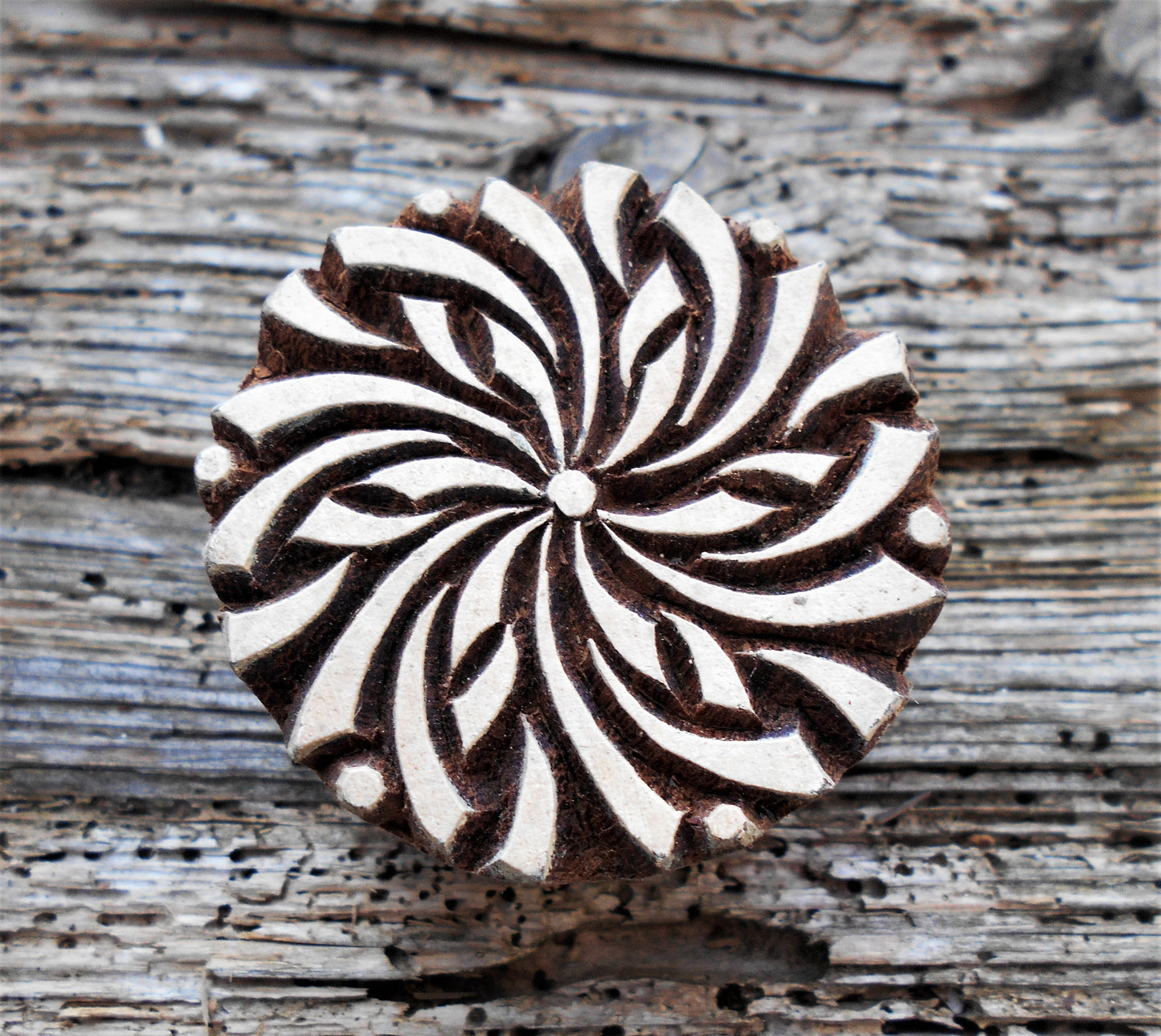 Holzdruckstempel, Stoffdruckstempel, Textilstempel, Motivstempel, Druckstempel