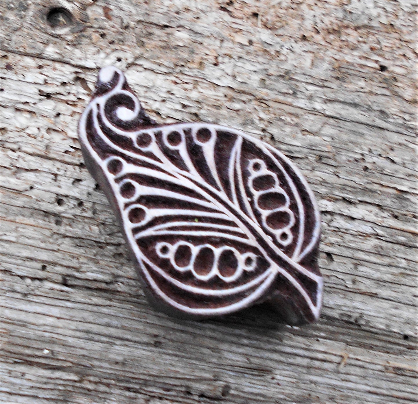 Stoffdruckstempel, Holzdruckstempel, Textilstempel, Blaudruckstempel, Motivstempel