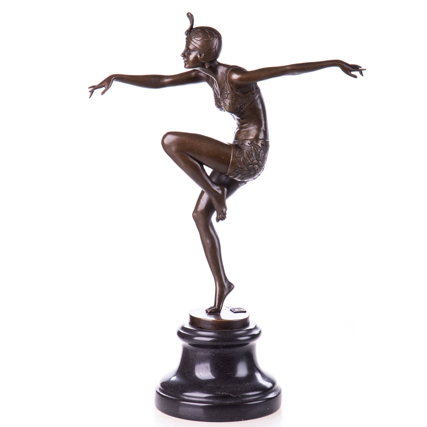 Art Deco Bronzefigur