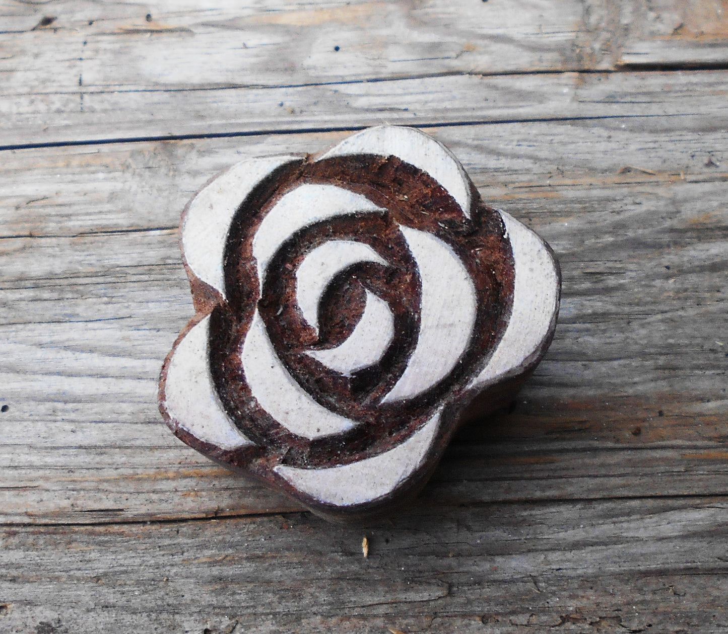 Druckstempel, Holzdruckstempel, Motivstempel, Blaudruckstempel, Botanik