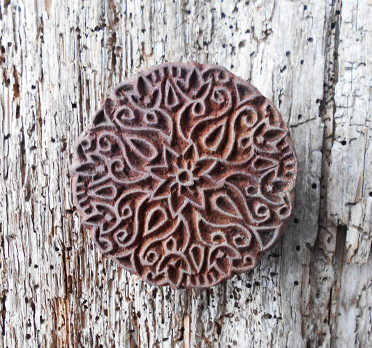 Stoffdruck Stempel, Holzdruckstempel, Motivstempel, Blaudruckstempel, Textildruck