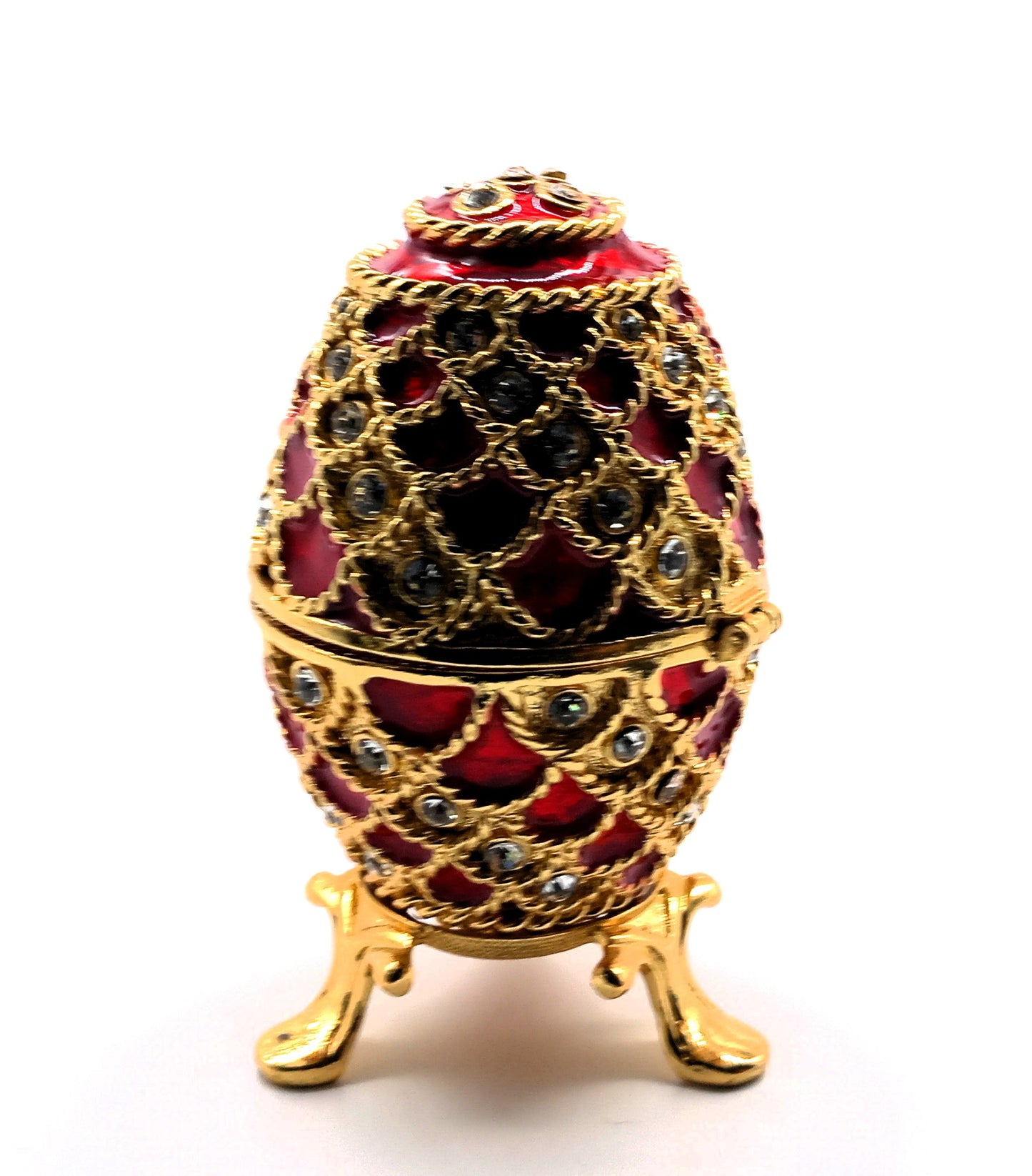 Fabergé Ei rot, Schmuck-Osterei