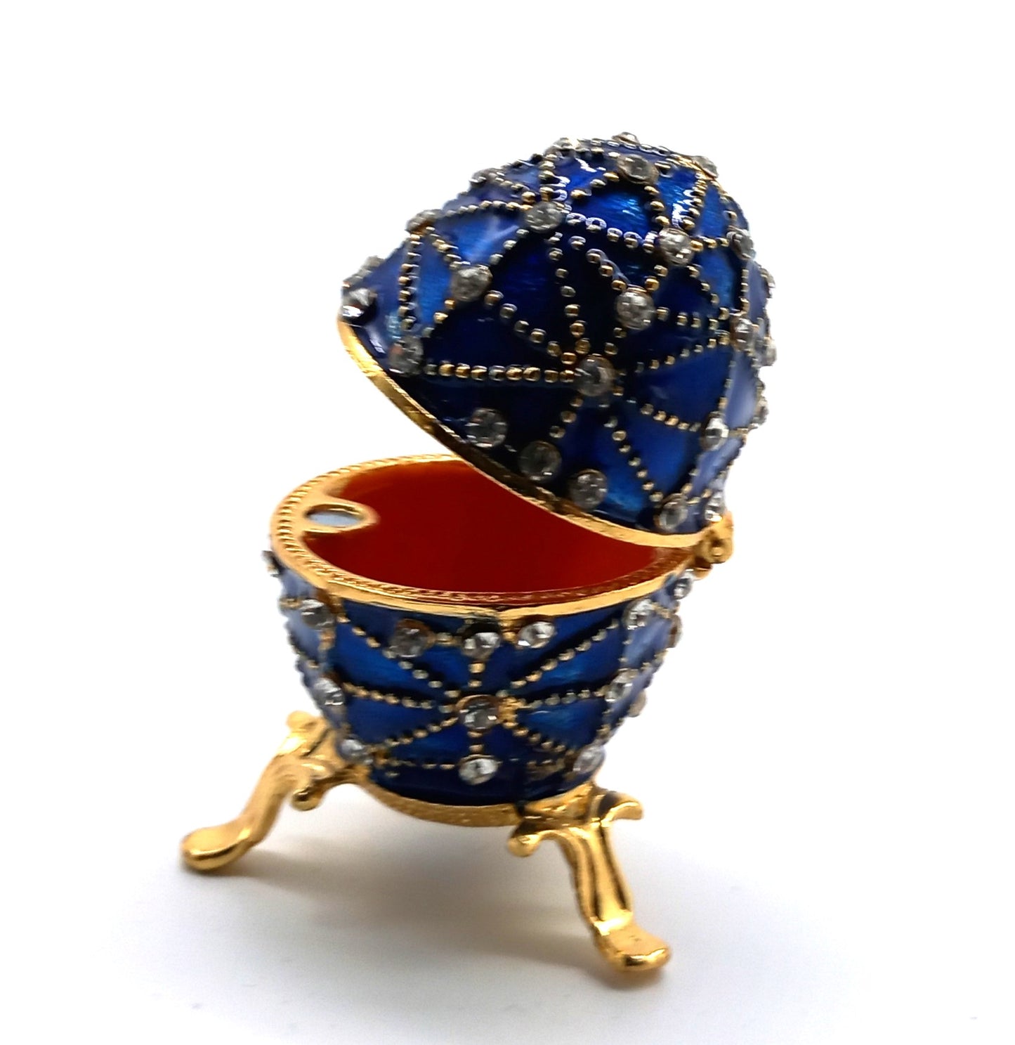 Fabergé Ei blau mini