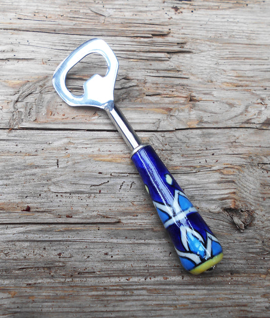 Flaschenöffner, Keramik, Edelstahl