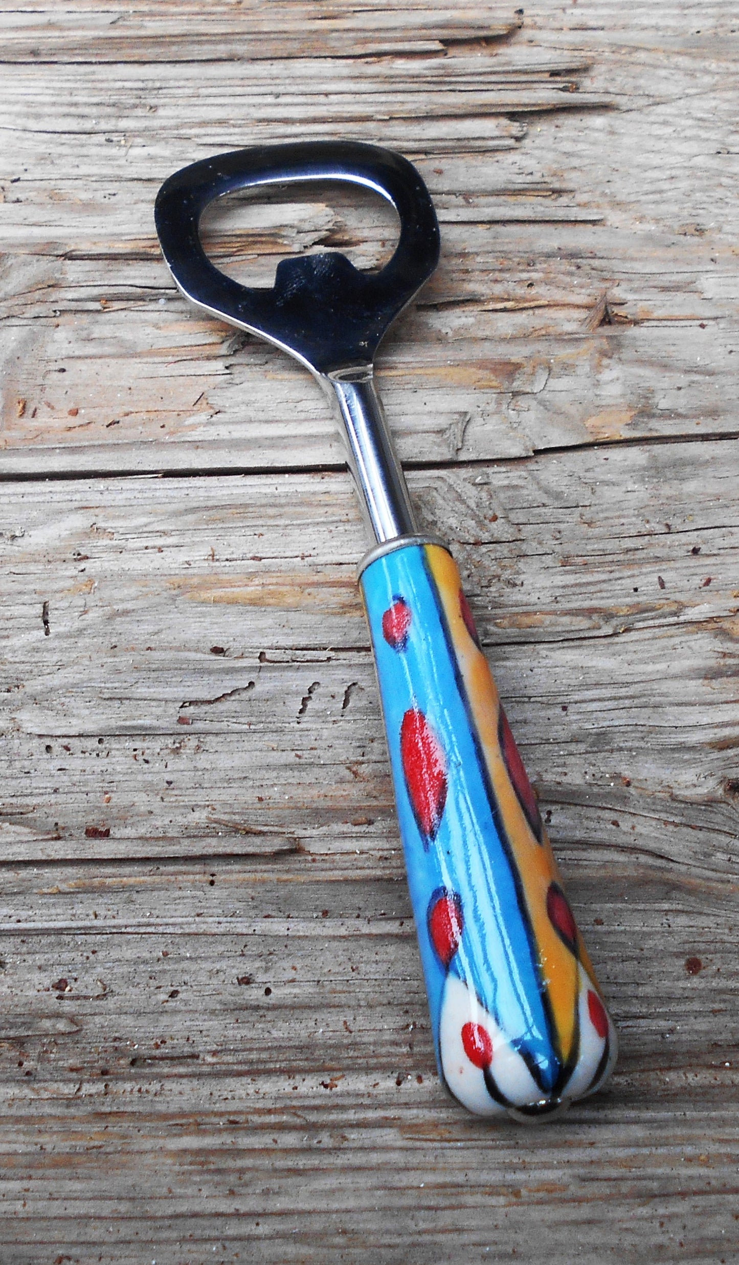 Flaschenöffner, Keramik, Edelstahl