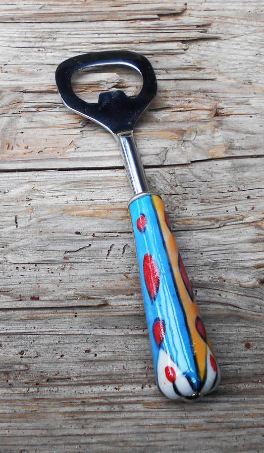 Flaschenöffner, Keramik, Edelstahl