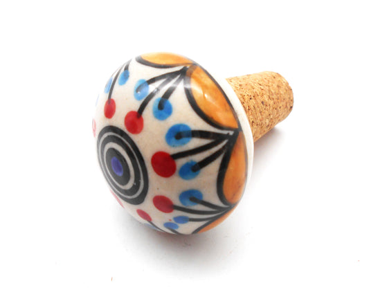 Flaschenverschluss - Keramik - Kork