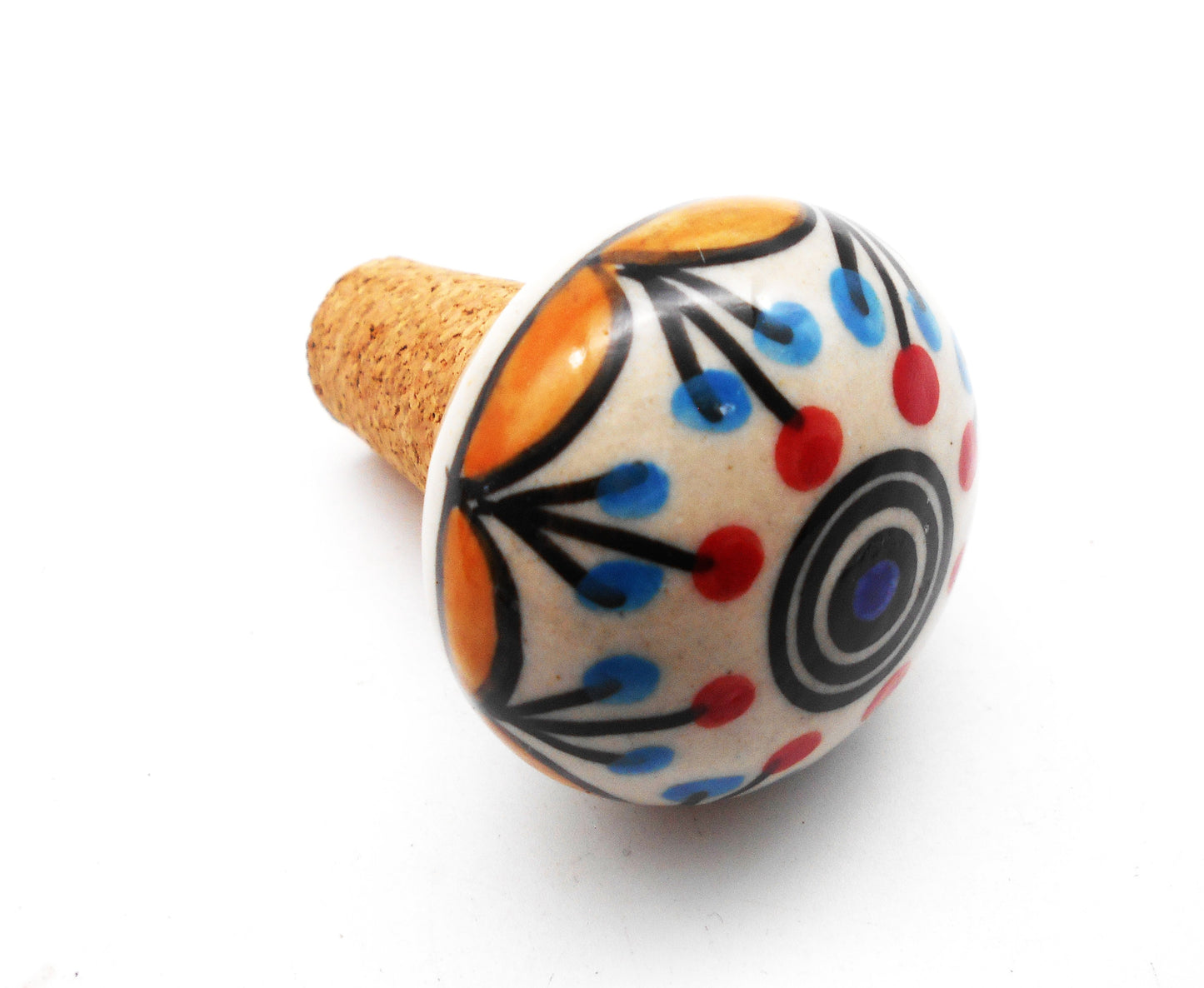 Flaschenverschluss - Keramik - Kork