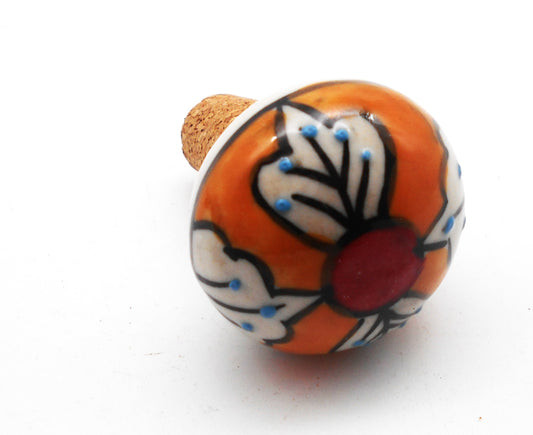 Flaschenverschluss - Keramik - Kork