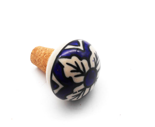 Flaschenverschluss - Keramik - Kork