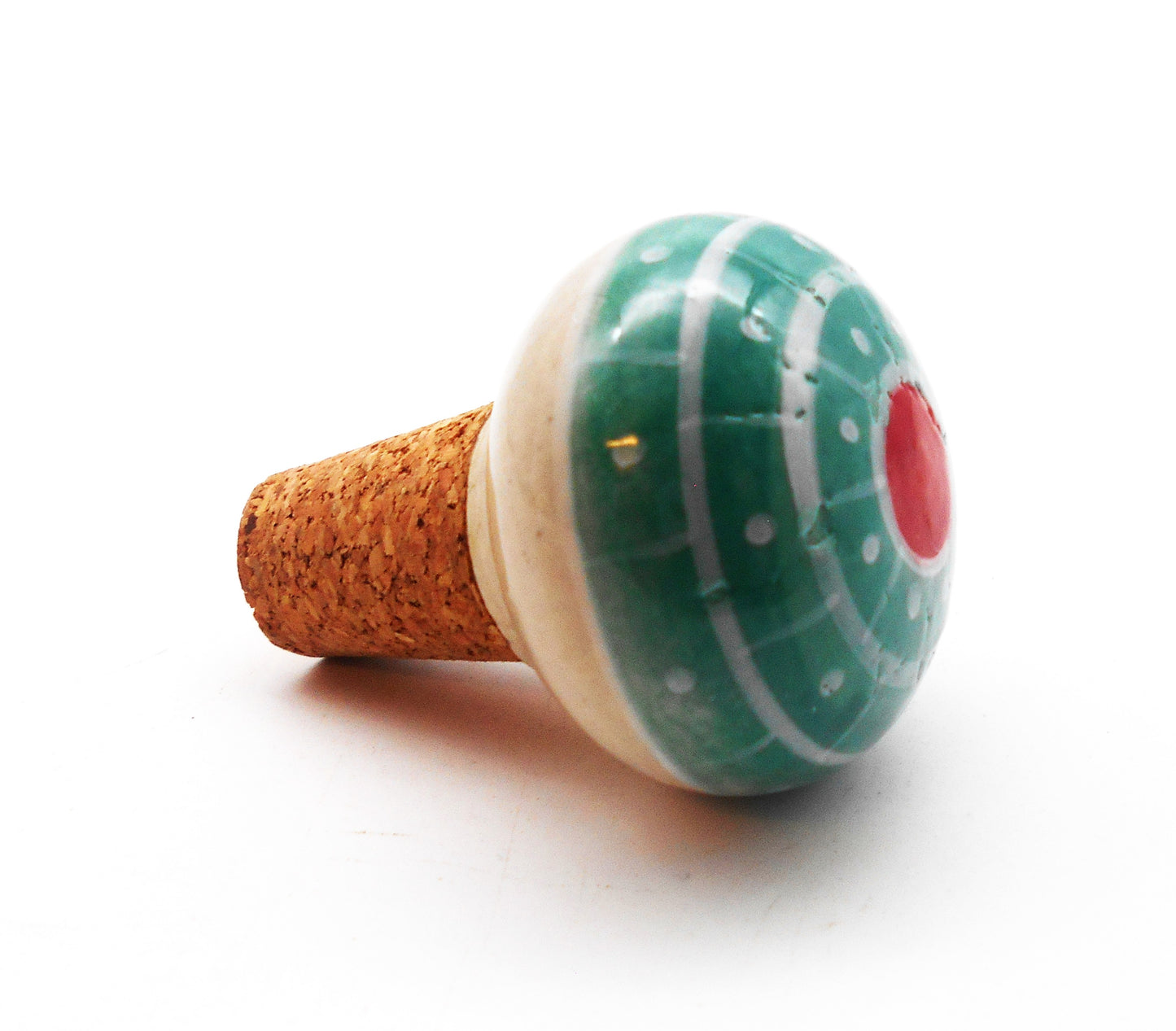 Flaschenverschluss - Keramik - Kork