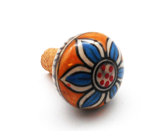 Flaschenverschluss - Keramik - Kork