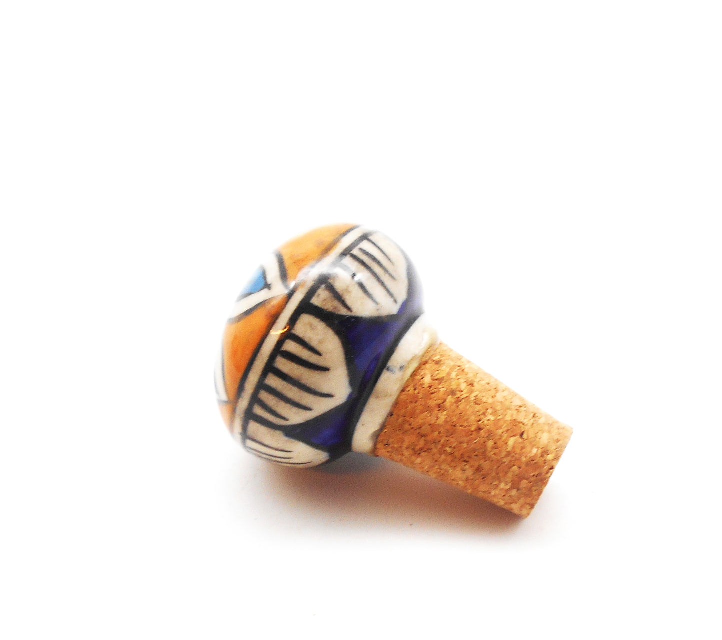 Flaschenverschluss - Keramik - Kork