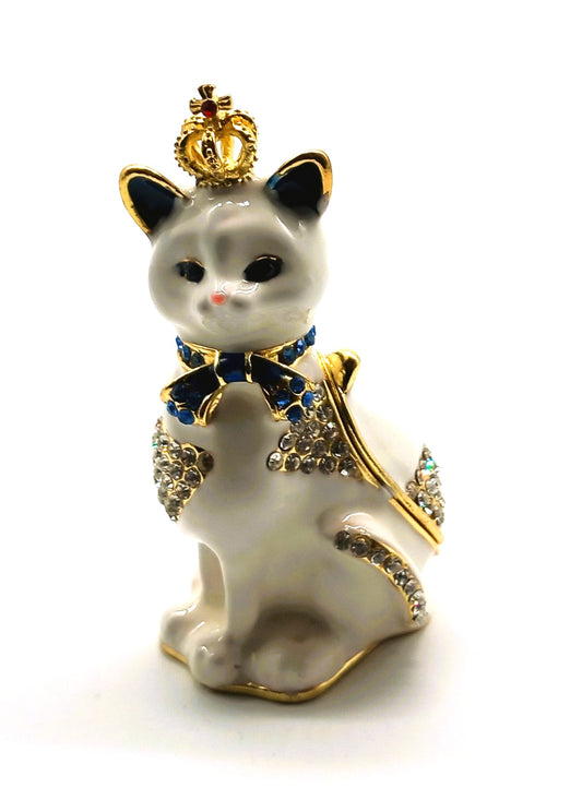 Aufbewahrungsdose Fabergé Katze