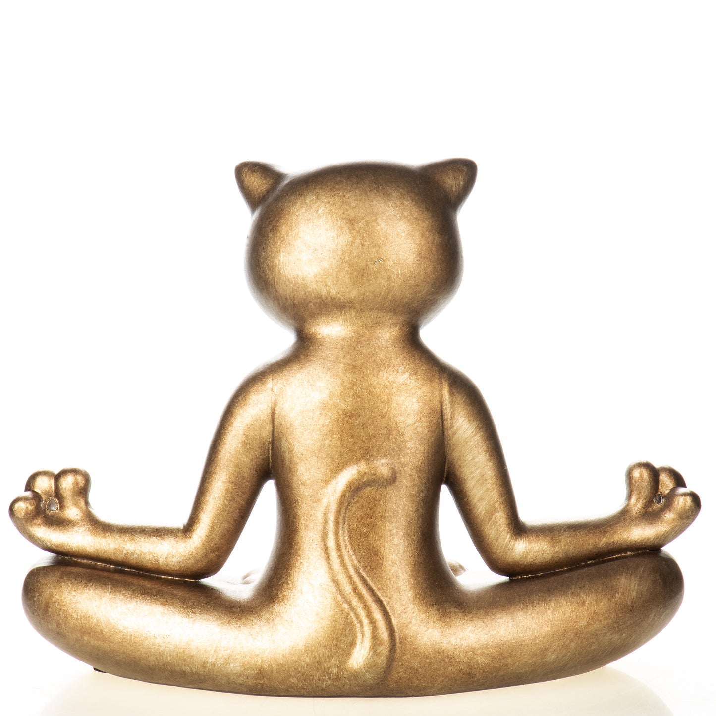 Katze, Keramik, Meditation