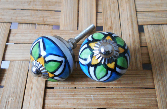 Keramikgriff, Möbelgriff, Möbelknauf, klein