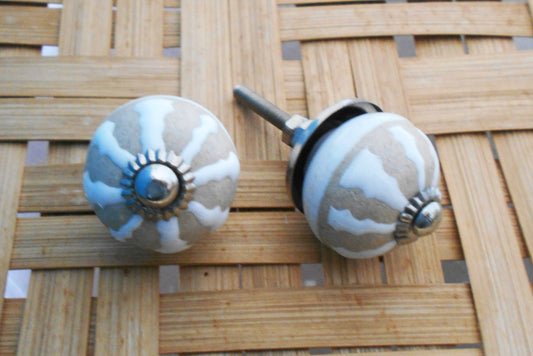 Keramikgriff, Möbelgriff, Möbelknauf, klein