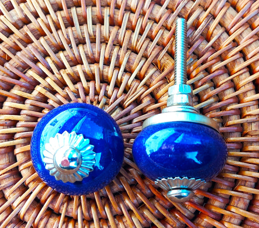 Keramikgriff klein, dunkelblau