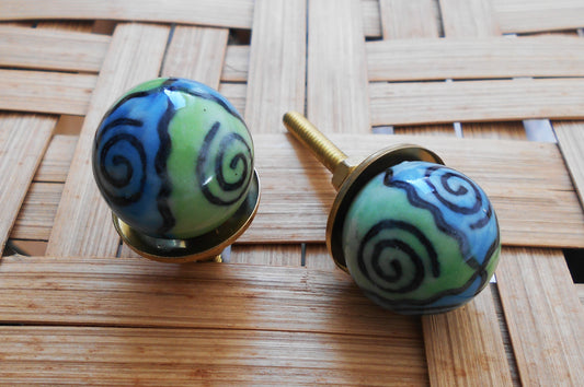 Keramikgriff, Möbelgriff, Möbelknauf, mini