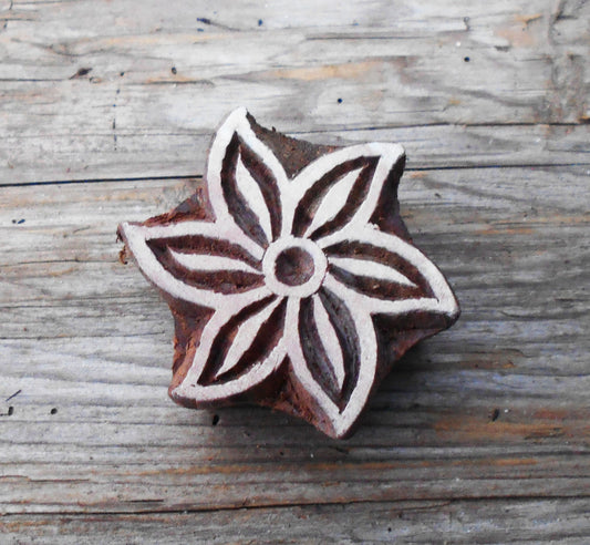 Druckstempel, Holzdruckstempel, Motivstempel, Blaudruckstempel, Botanik