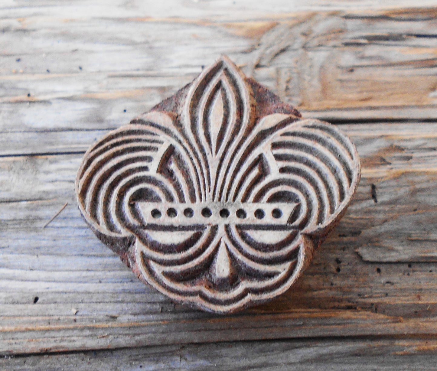 Textilstempel, Stoffdruckstempel, Holzdruckstempel, Druckstempel