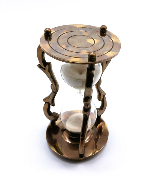Sanduhr aus Messing