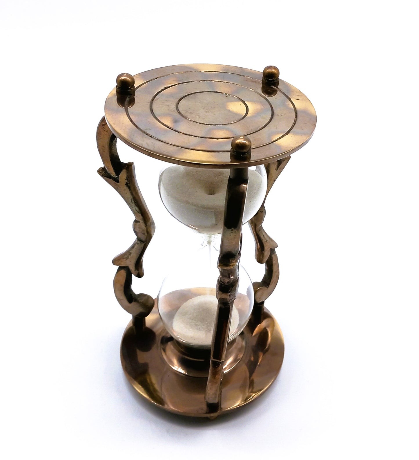 Sanduhr aus Messing