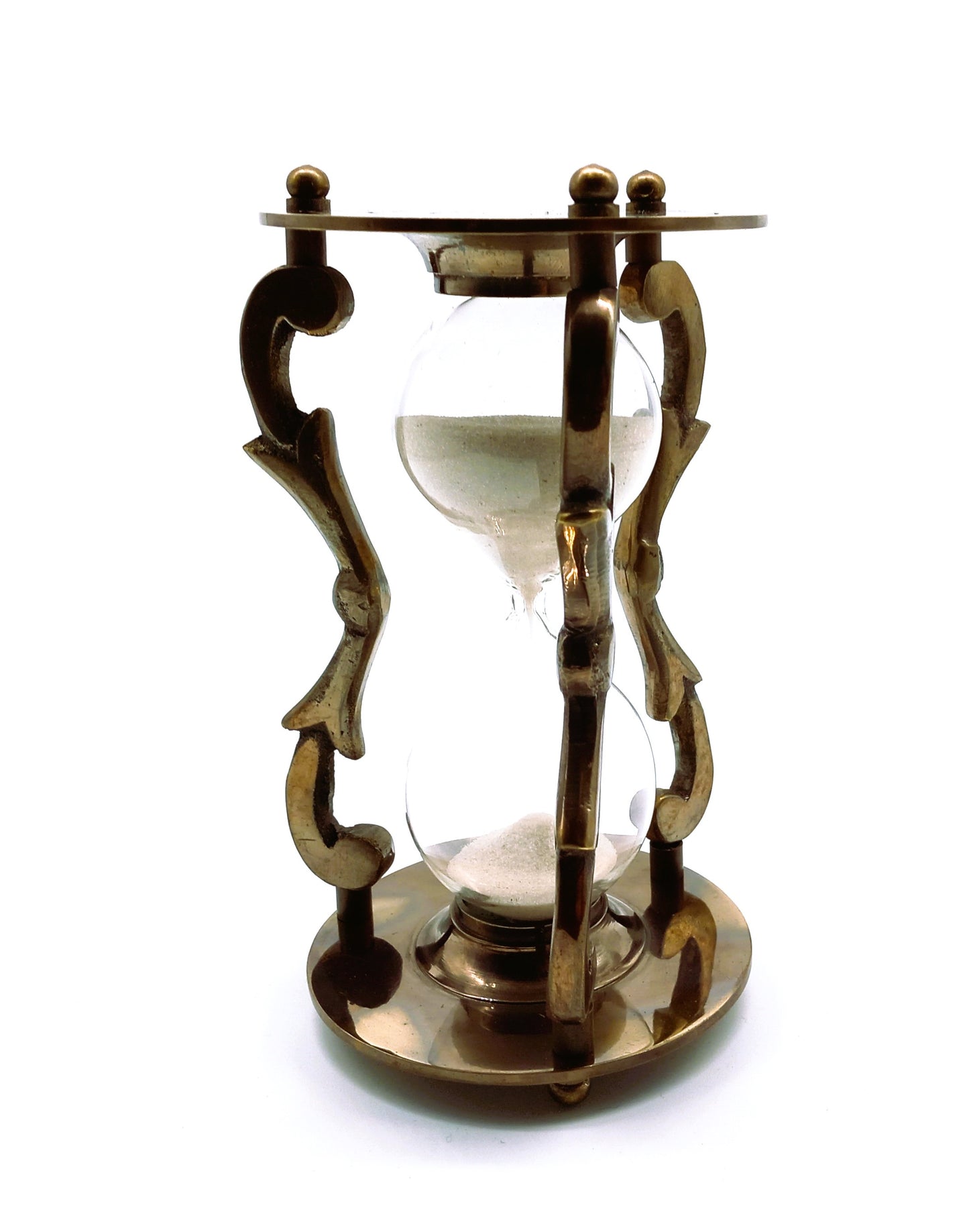 Sanduhr aus Messing