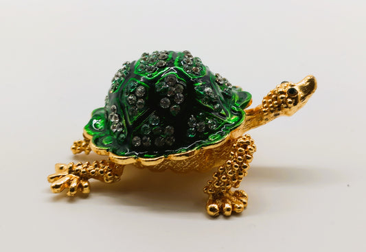 Dose Fabergé Schildkröte groß