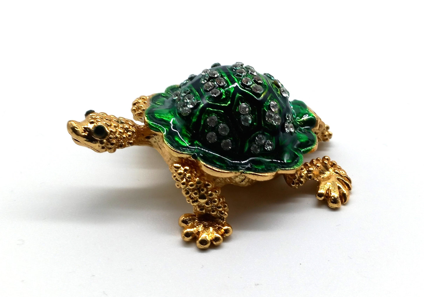 Döschen Aufbewahrung Fabergé Schildkröte mittelgroß