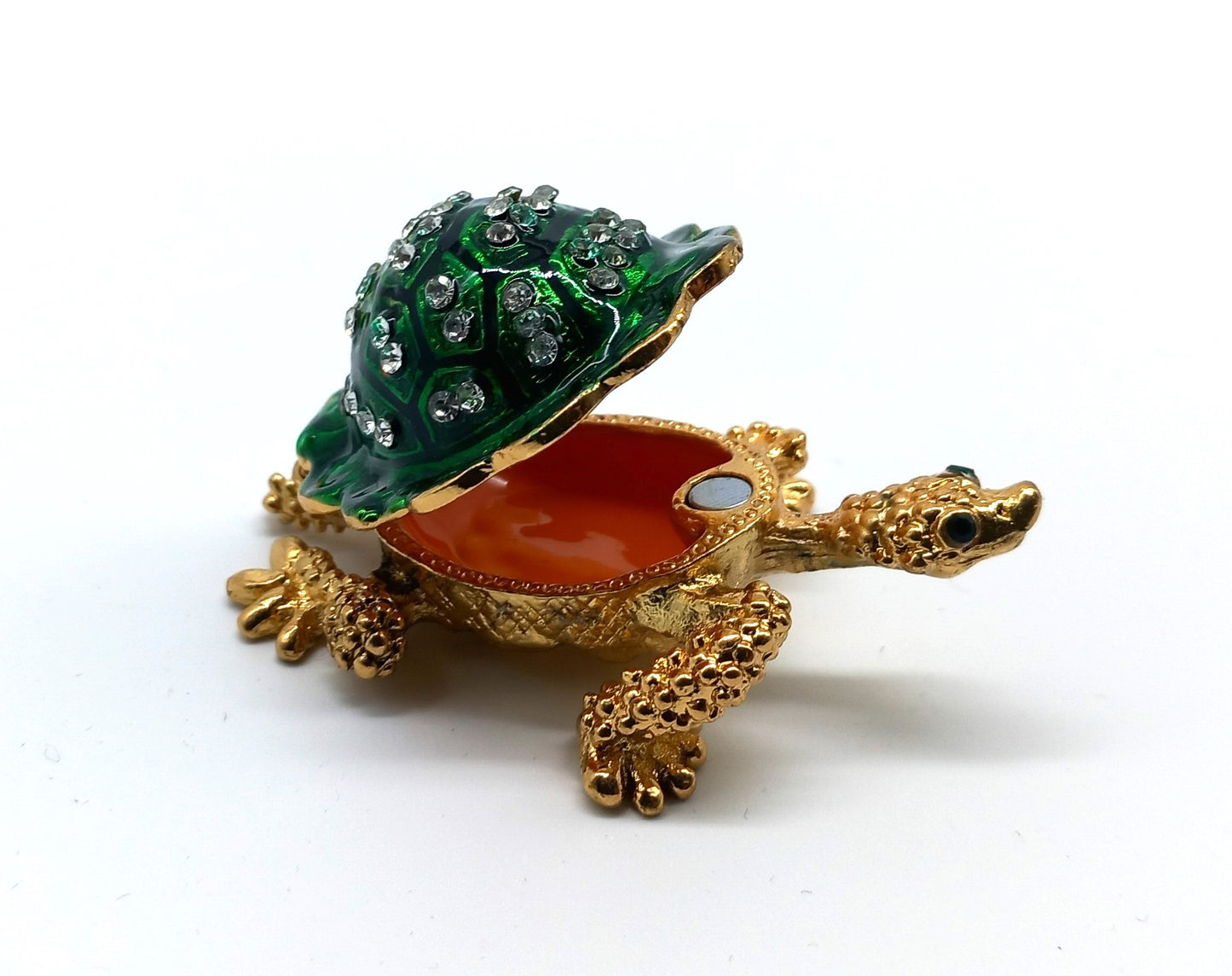 Schmuck Döschen Fabergé Schildkröte klein