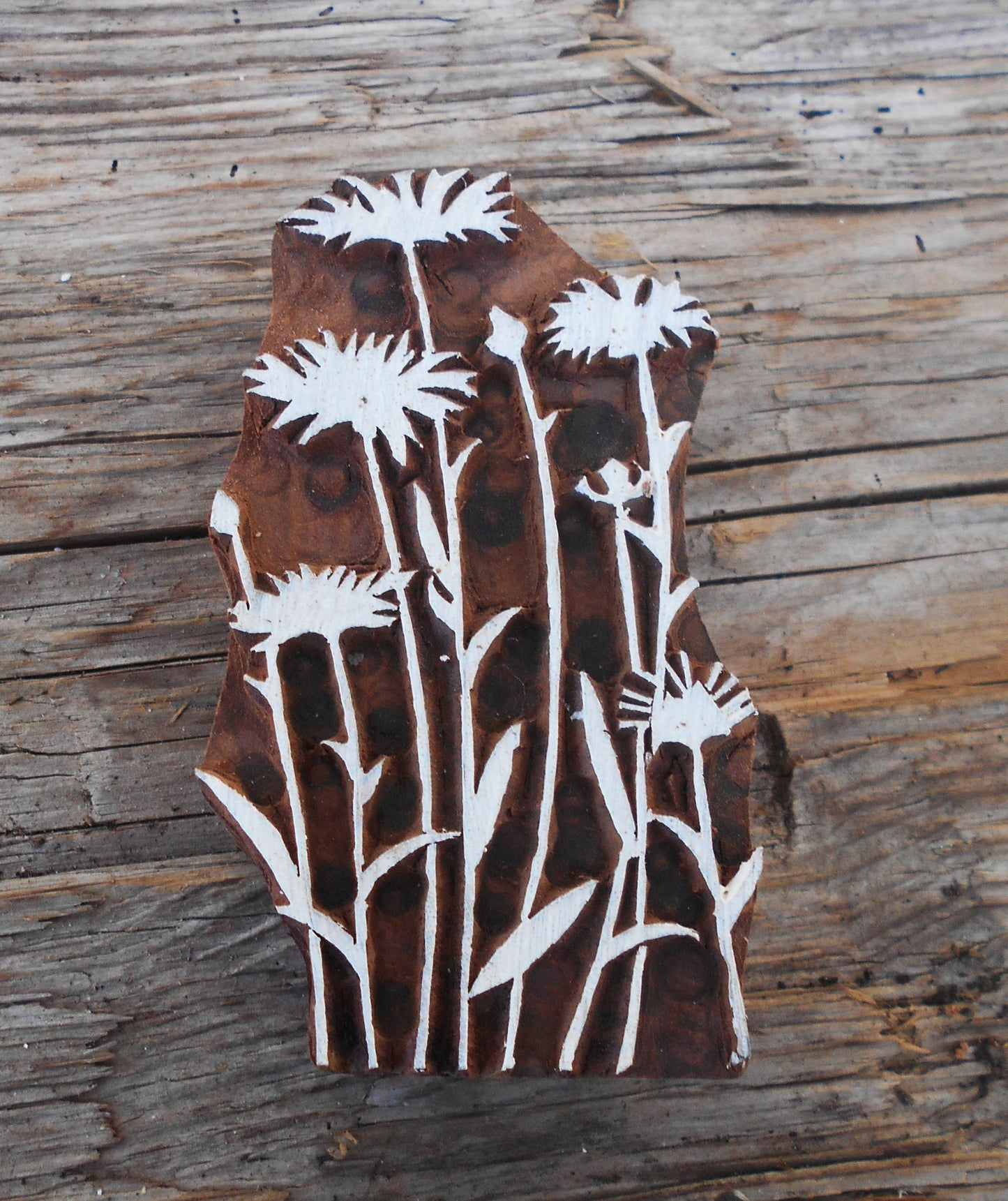 Textilstempel, Botanikstempel